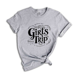 Custom Destination Girls Trip T-Shirts, Camping Buddies, Gift Shirt, Nature Lover Gift, Adventure Shirt, Besties Tees