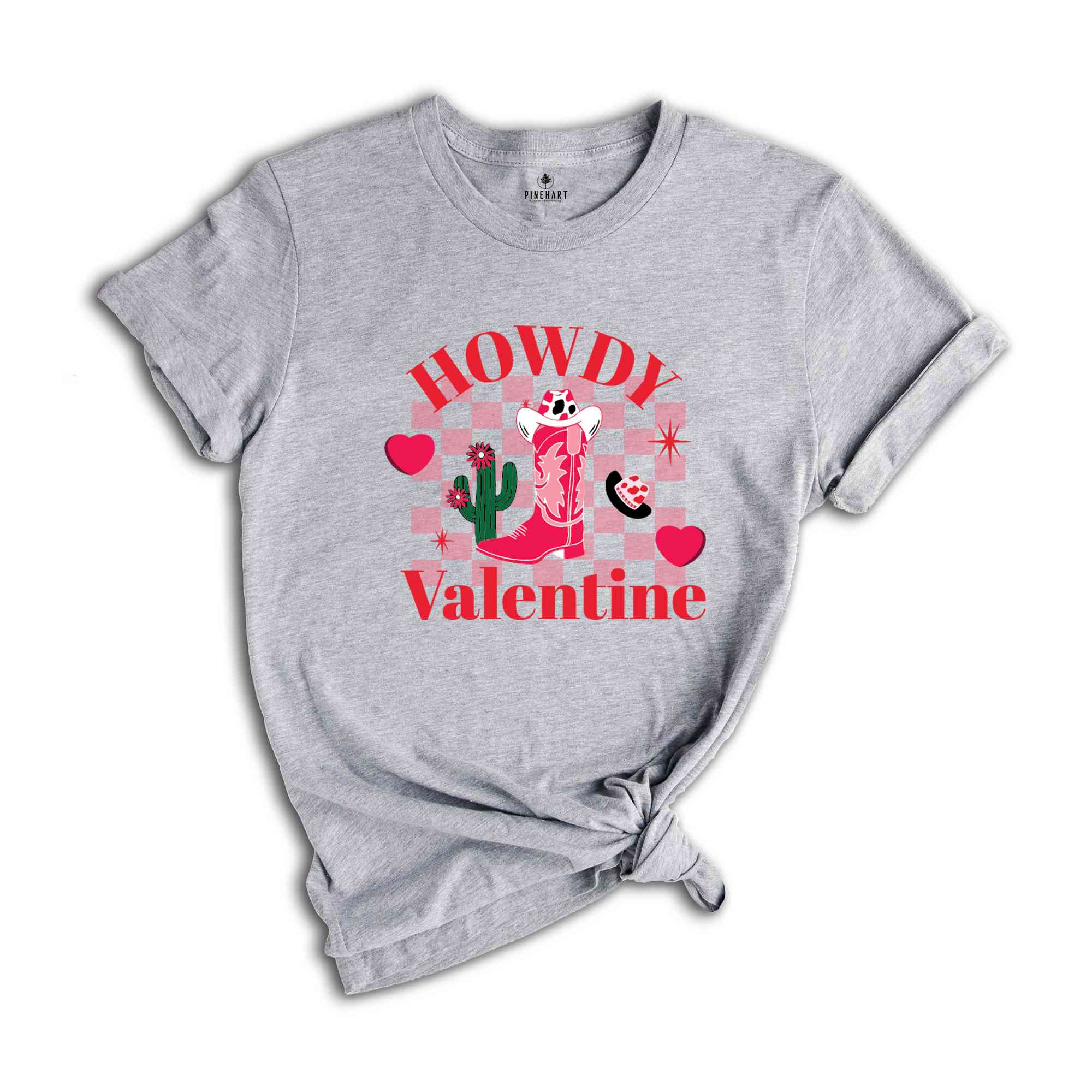 Howdy Valentines Shirt, Western Shirt, Retro Valentine Day Shirt, Western Valentines Day Gift, Western ValentinS Day