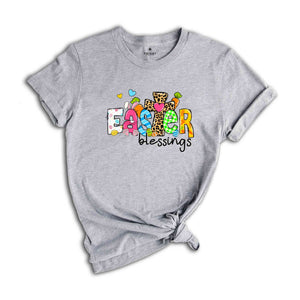 Easter Blessings Shirt, Easter Family Shirt, Happy Easter Shirt, Kids Easter Shirt, Jesus Shirt, He is Risen Shirt, Vintage Easter Shirt