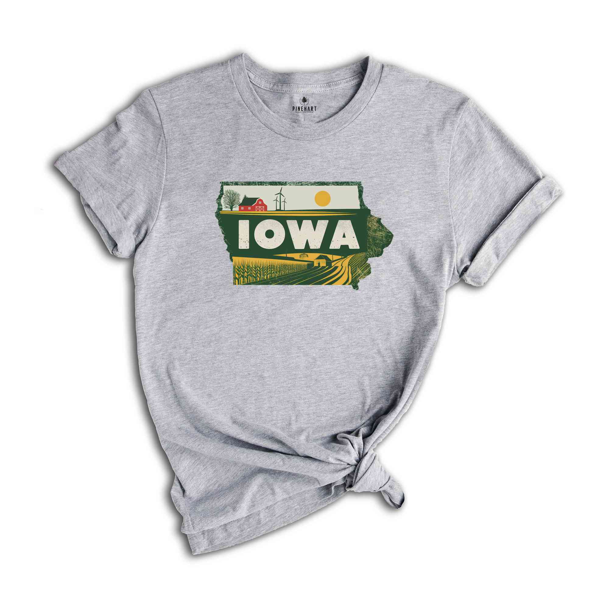 Retro State Of Iowa Shirt, State Of Iowa Shirt, State Shirt, Iowa Shirt, Iowa Lover Shirt, Family Trip Shirt, Travel Shirt