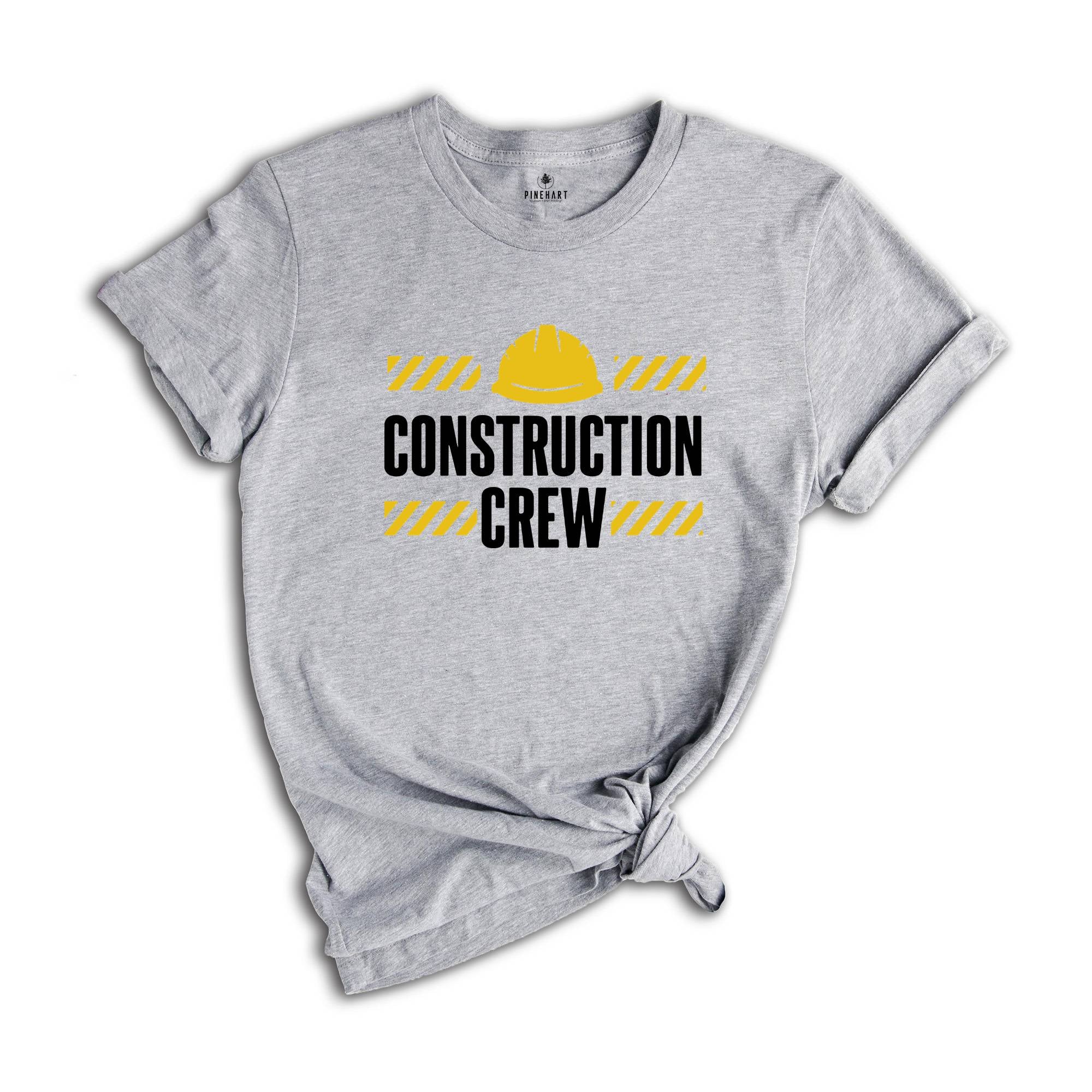 Construction Crew Shirt, Construction Tshirt, Construction Shirt, Construction Party, Construction Worker, Gift for Dad, Structural Engineer