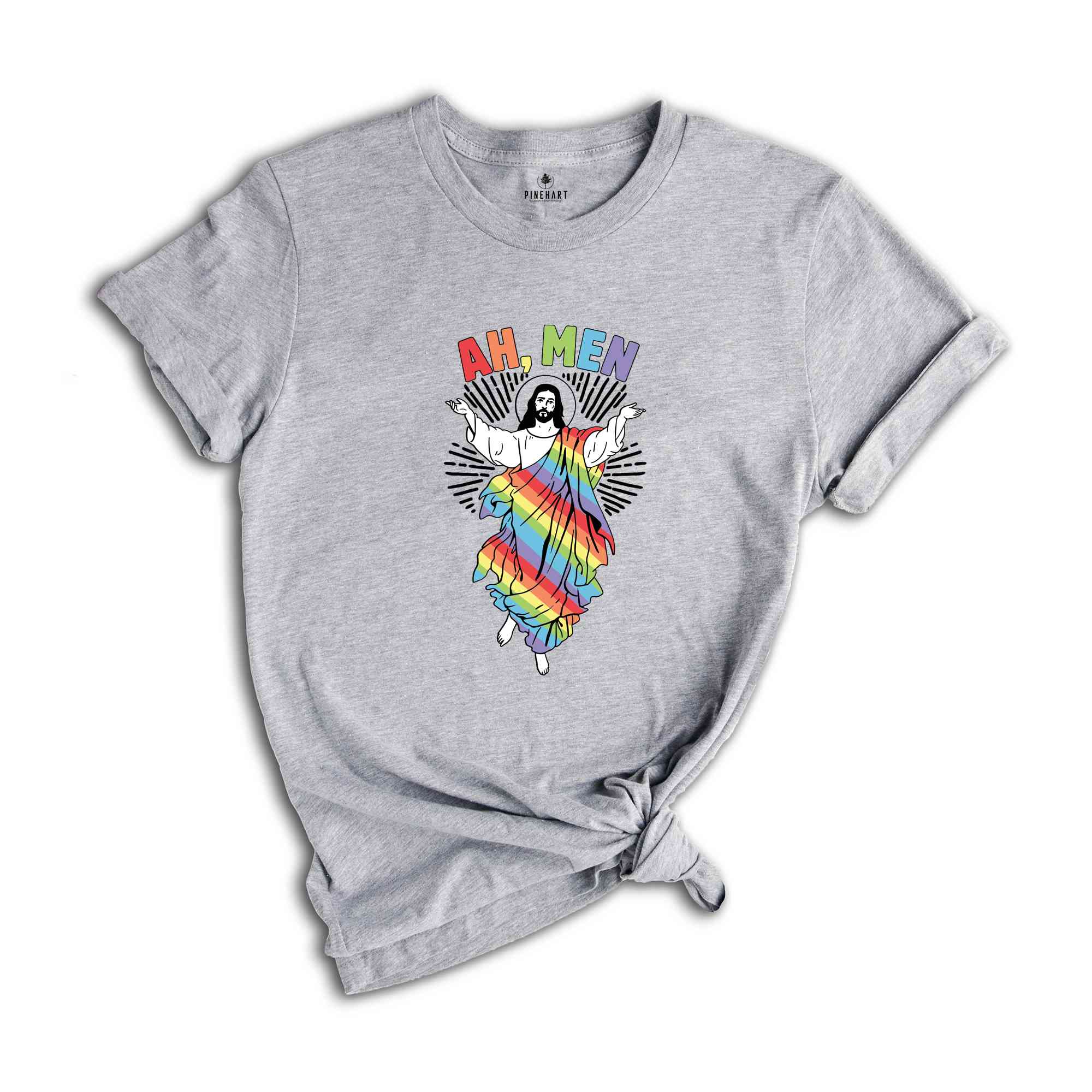 Ah Men LGBT T-Shirt, Ah Men Lgbt Vintage Shirt, LGBT Christian T-Shirt, LGBT Tee, Ah Men T-Shirt, Gay Shirt, Lgbt Gifts