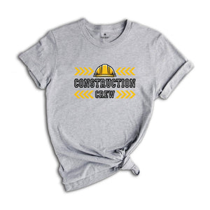 Construction Crew T Shirt, Construction Matching Shirt, T shirts for Contractor, Contractor Tees, Construction Gift, Builder T Shirt