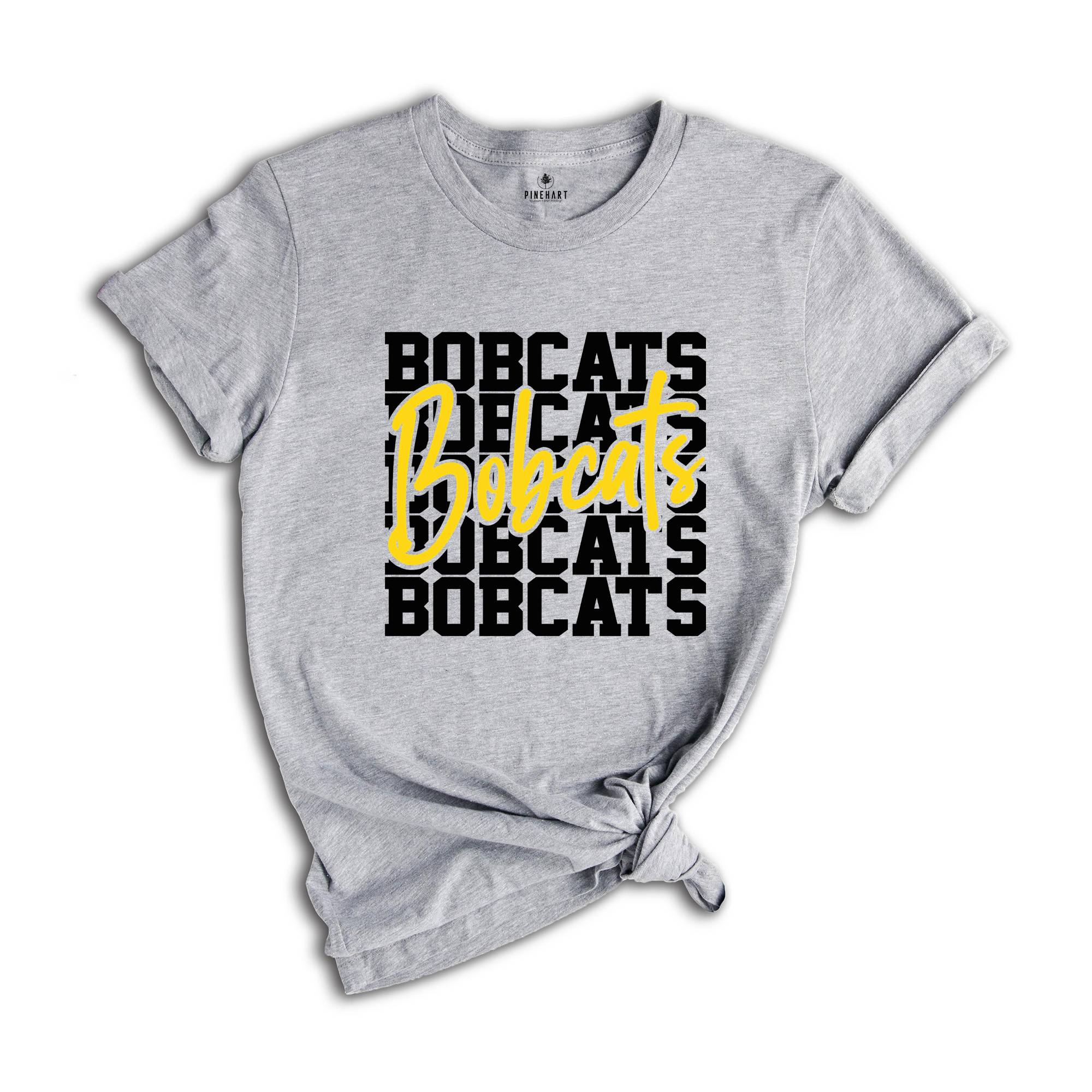 Team Mascot Shirt, Bobcatss Mascot Shirt, Bobcats Team Spirit Shirt, Bobcats Fan Shirt, Bobcats School Shirt, Bobcats School Spirit