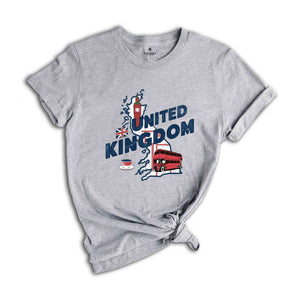 Retro United Kingdom Shirt, United Kingdom Travel Shirt, Country Travel Shirt, Shirt For Traveler, Travel Lover Gift, Travel Tee, Trip Shirt