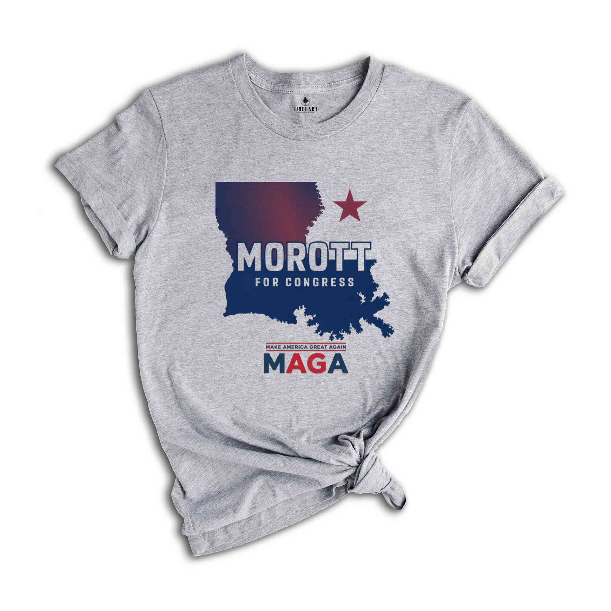 Morott for Congress Shirt, Louisiana Election Tee, Political Campaign Merchandise, Election Day Apparel, Vote Morott Campaign T-Shirt