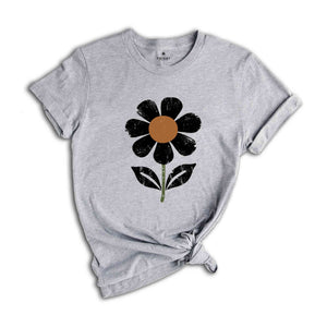 Cute Flower Shirt, Botanical Shirt, wildflower shirt, Plant Shirt, Retro Floral Shirt, Garden Shirt, Trendy Mom Shirt