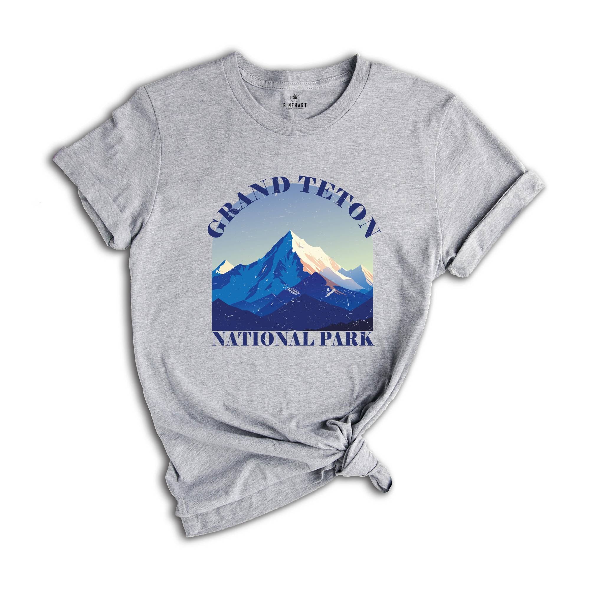 Grand Teton National Park Shirt, Wyoming T-Shirt, Grand Teton Vintage National Park Shirt, Mountain Shirt, Grand Teton Park Grand Tee