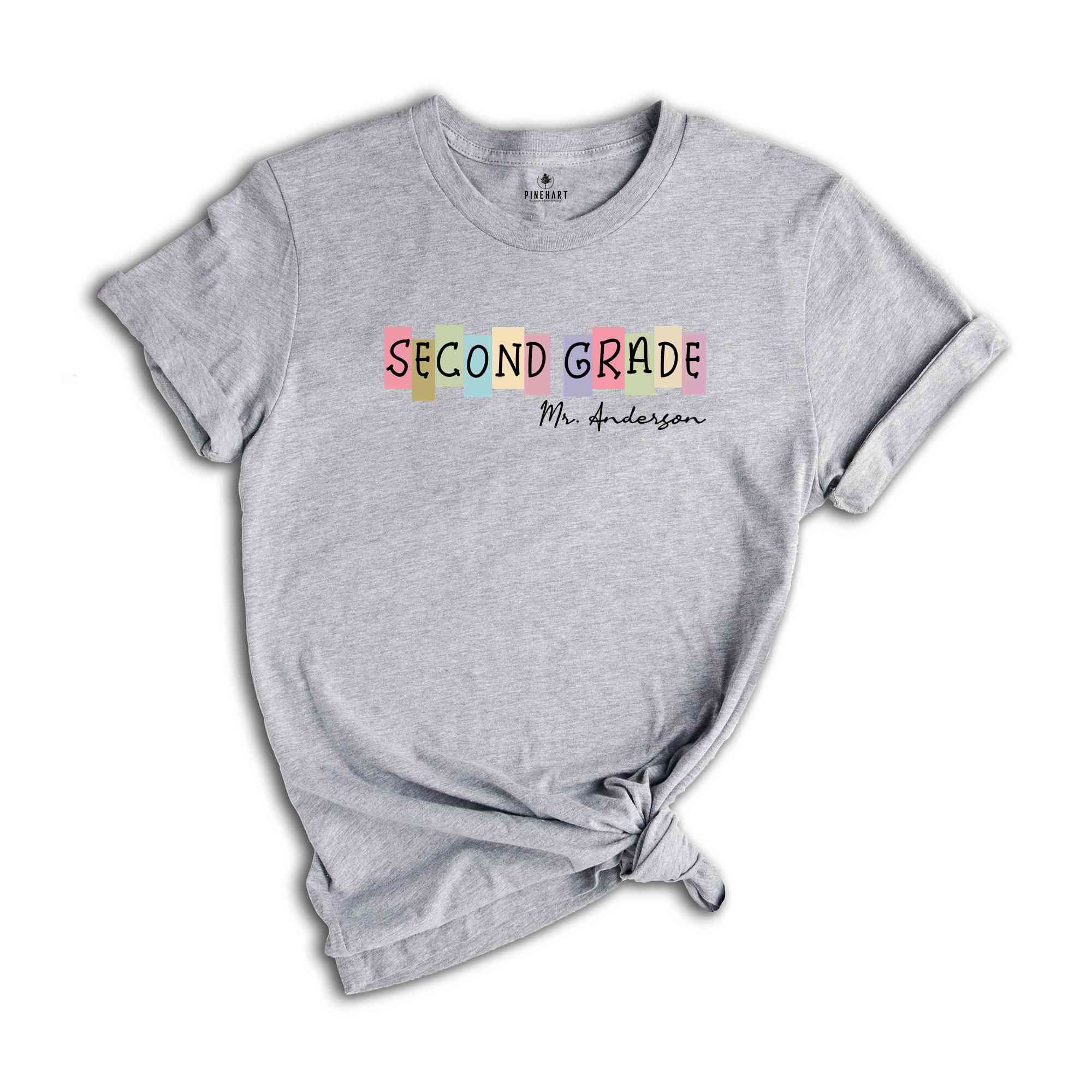 Second Grade Teacher T-shirt, 2nd Grade Teacher Shirt, Second Grade Teacher, 2nd Grade Teacher Shirt, Custom Grade Tee