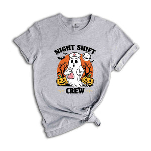 Night Shift Crew Shirt, Halloween Nurse T-Shirt, Boo Boo Crew Shirt, Halloween Nursing Shirt, Team Night Shift, Nurse Team Tee