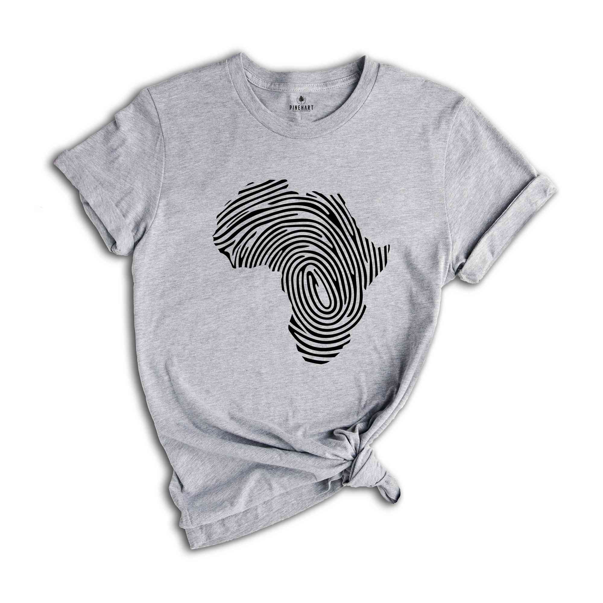 Black Lives Matter Shirt, African Fingerprint Shirt, Mama Africa Shirt, Mother Africa Shirt, Black Women Tee, Black History Shirt, BLM Shirt