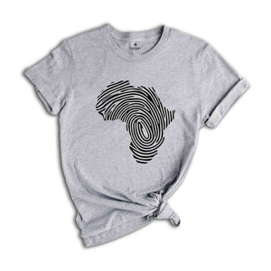 Black Lives Matter Shirt, African Fingerprint Shirt, Mama Africa Shirt, Mother Africa Shirt, Black Women Tee, Black History Shirt, BLM Shirt