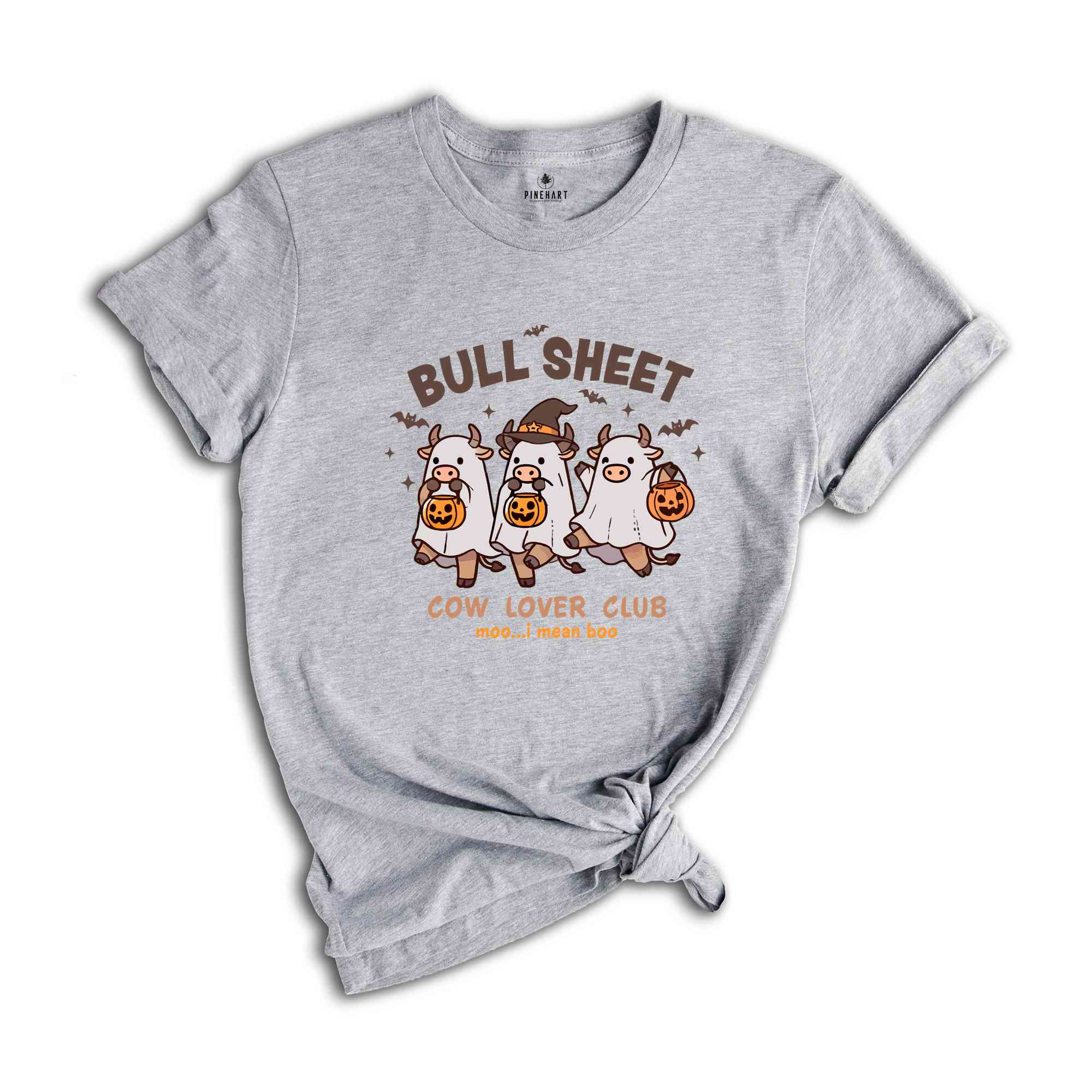 Bull Sheet Cow Lover Club Shirt, Bull Sheet Shirt, Ghost Cows Shirt, Funny Cow Shirt, Cow Lover Shirt, Spooky Season Shirt