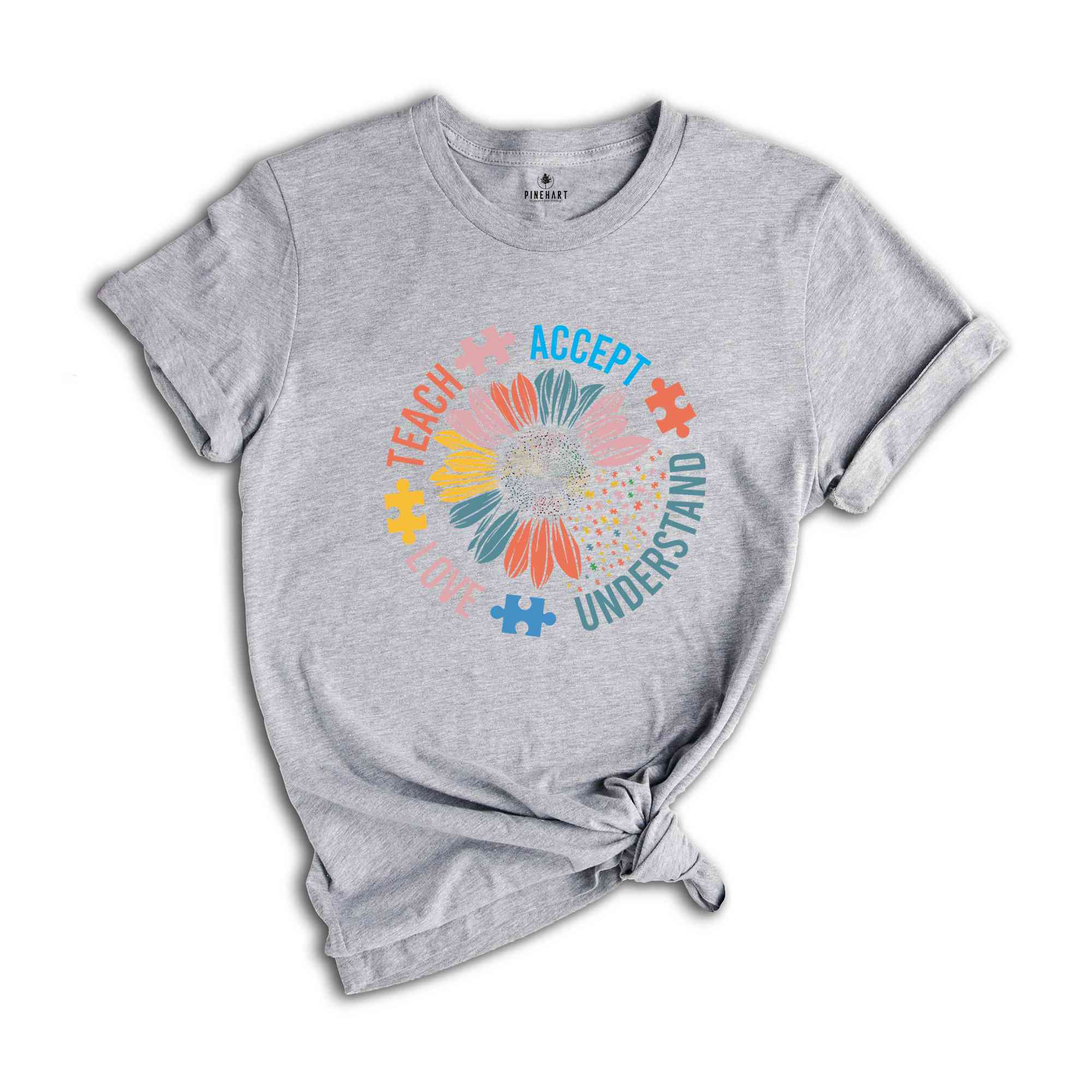 Teach Accept Understand Love Autism Shirt, Understand Love Tee, Special Education, Autism Aware Shirt, Autism Teacher Shirt, Awareness Day