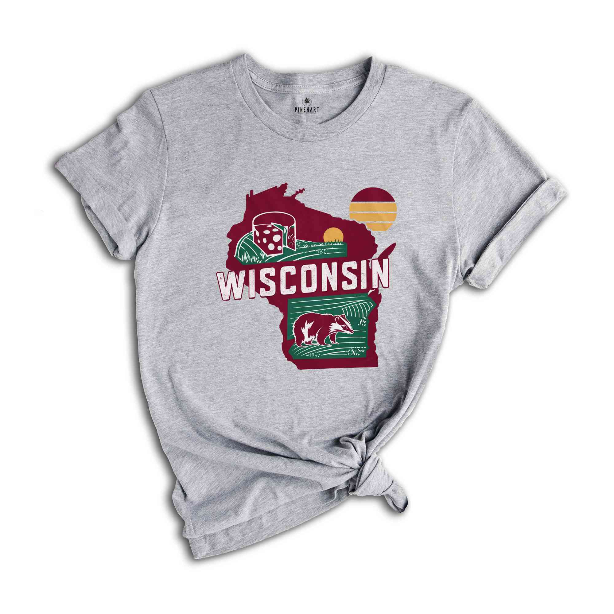 Retro State Of Wisconsin Shirt, State Of Wisconsin Shirt, State Shirt, Wisconsin Shirt, Wisconsin Lover Shirt, Family Trip Shirt, Travel Tee