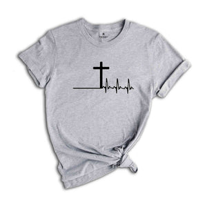 Cross Shirt, Christian T-Shirt, Religious Shirts, Shirt For Christian, Prayer T-Shirt, Gift For Prayer, Faith Shirt, Jesus Love Tee