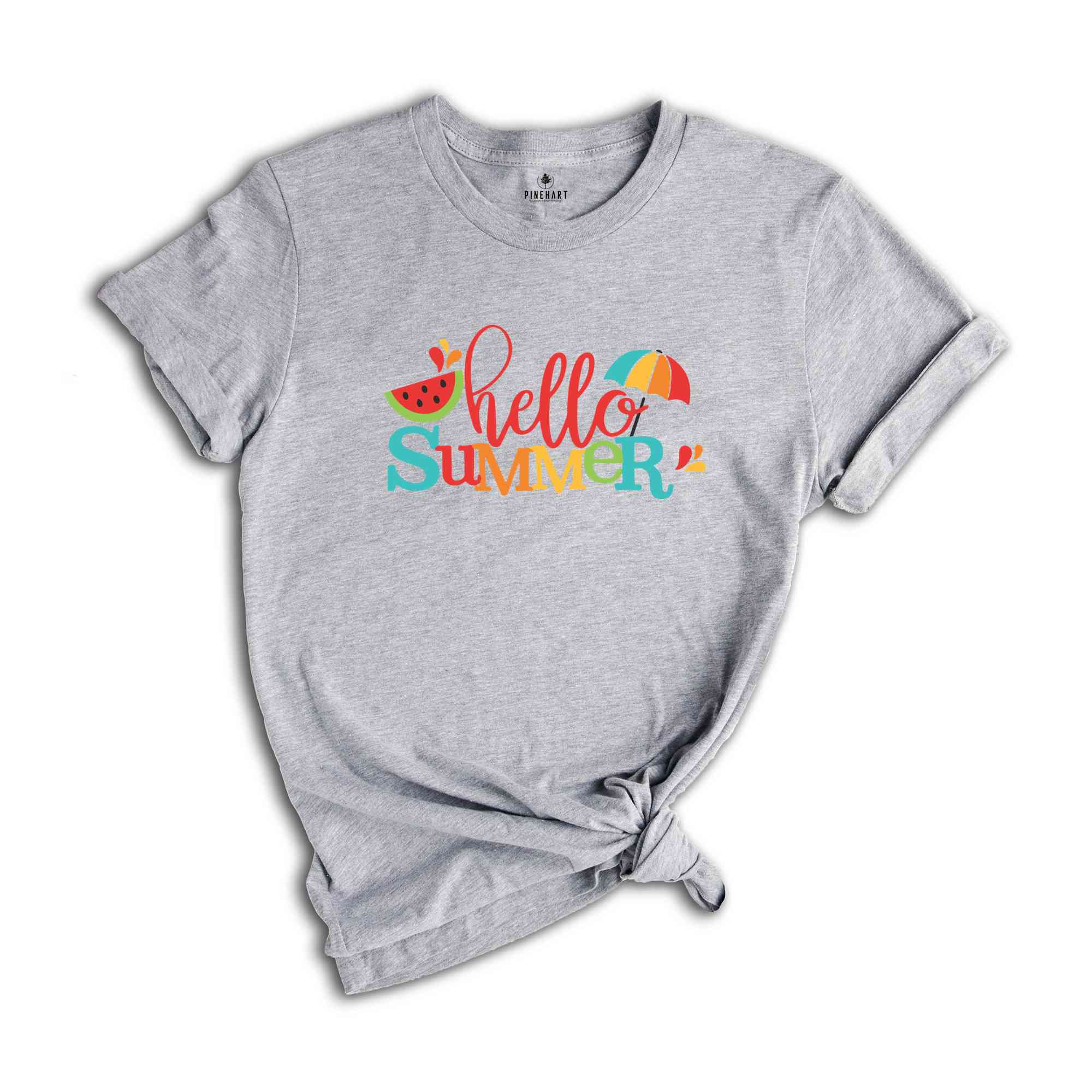 Hello Summer Watermelon T-shirt, Beach Shirt, Watermelon Shirt, Last Day Of School Shirt, Teacher Shirt