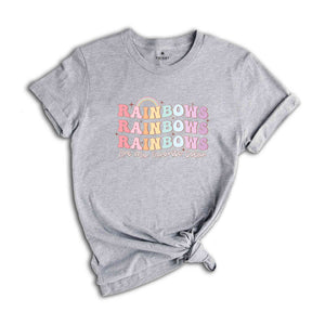 Rainbows Are My Favorite Color Shirt, Human Rights Shirt, Love Is Love Shirt, Trans Pride Shirt, LGBTQ Pride Shirt, Pride Ally Shirt