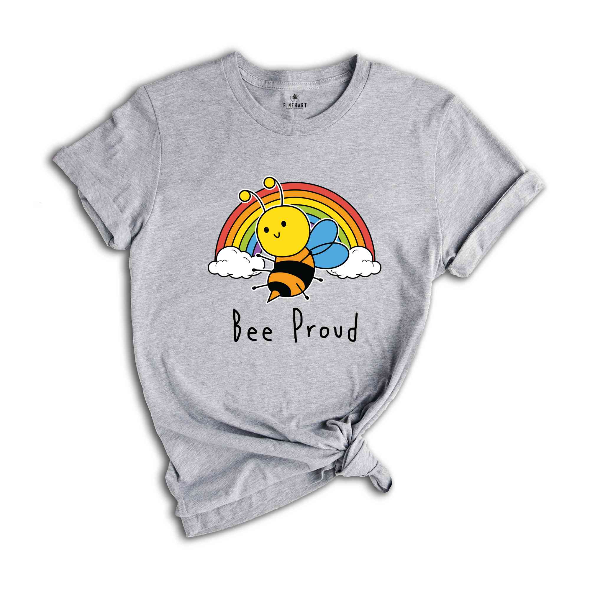 Bee Proud Shirt, Funny LGBT Shirt, LGBTQ Pride Shirt, Animal Lover Shirt, Cute LGBT Shirt, LGBT Support Shirt, Pride Rainbow Shirt