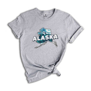 Retro State Of Alaska Shirt, State Of Alaska Shirt, State Shirt, Alaska Shirt, Alaska Lover Shirt, Family Trip Shirt, Travel Shirt