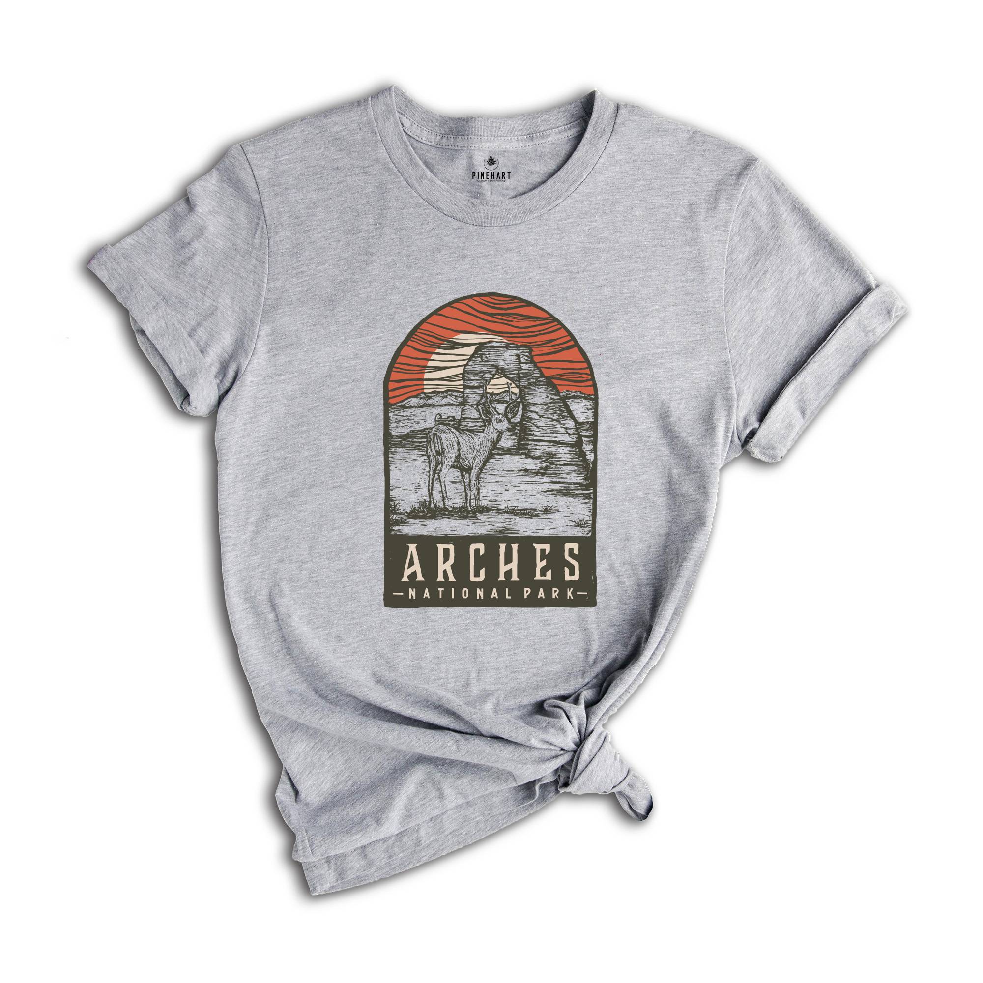 Arches National Park Shirt, Arches Shirt, Arches Park Print, Arches T-Shirt, Arches Park Family Trip Shirt, Arches Park Hiking Shirt