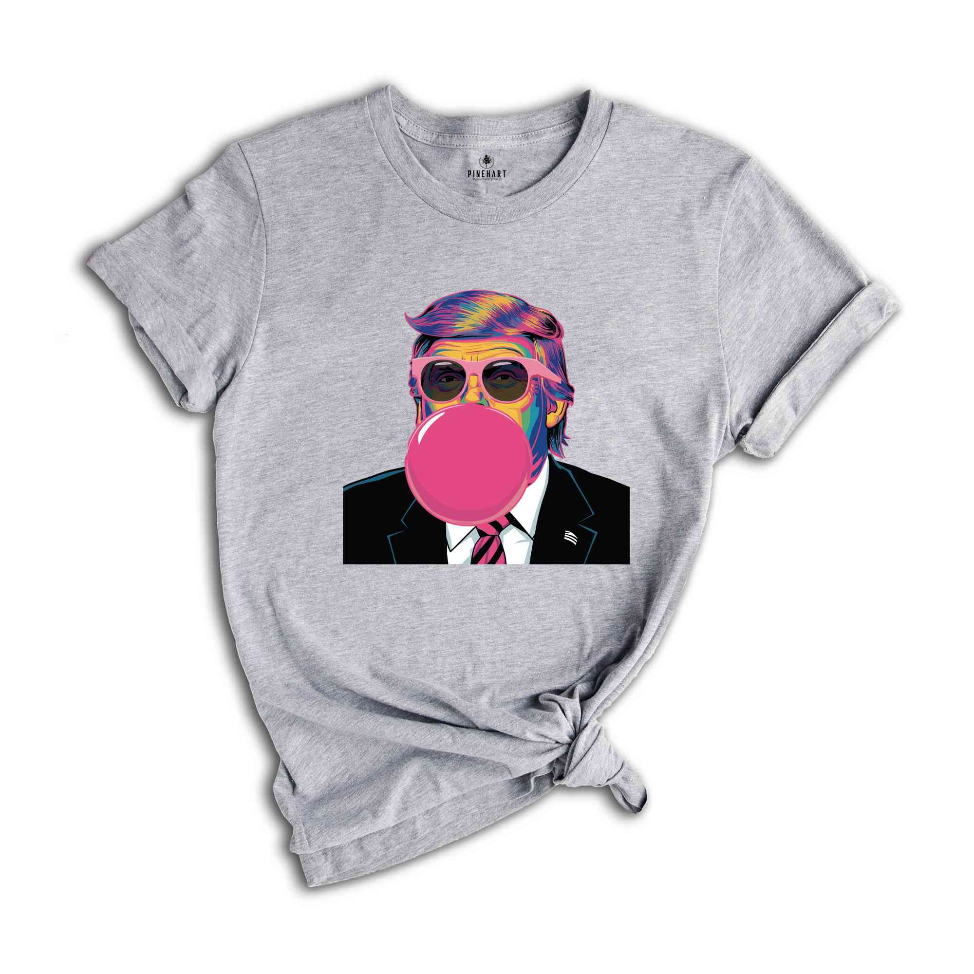 Pink Sun Glasses Trump Bubble Gum Shirt, Republican Shirt, Trump Supporters T-Shirt, Trump Sweatshirt, President 2024 T-Shirt