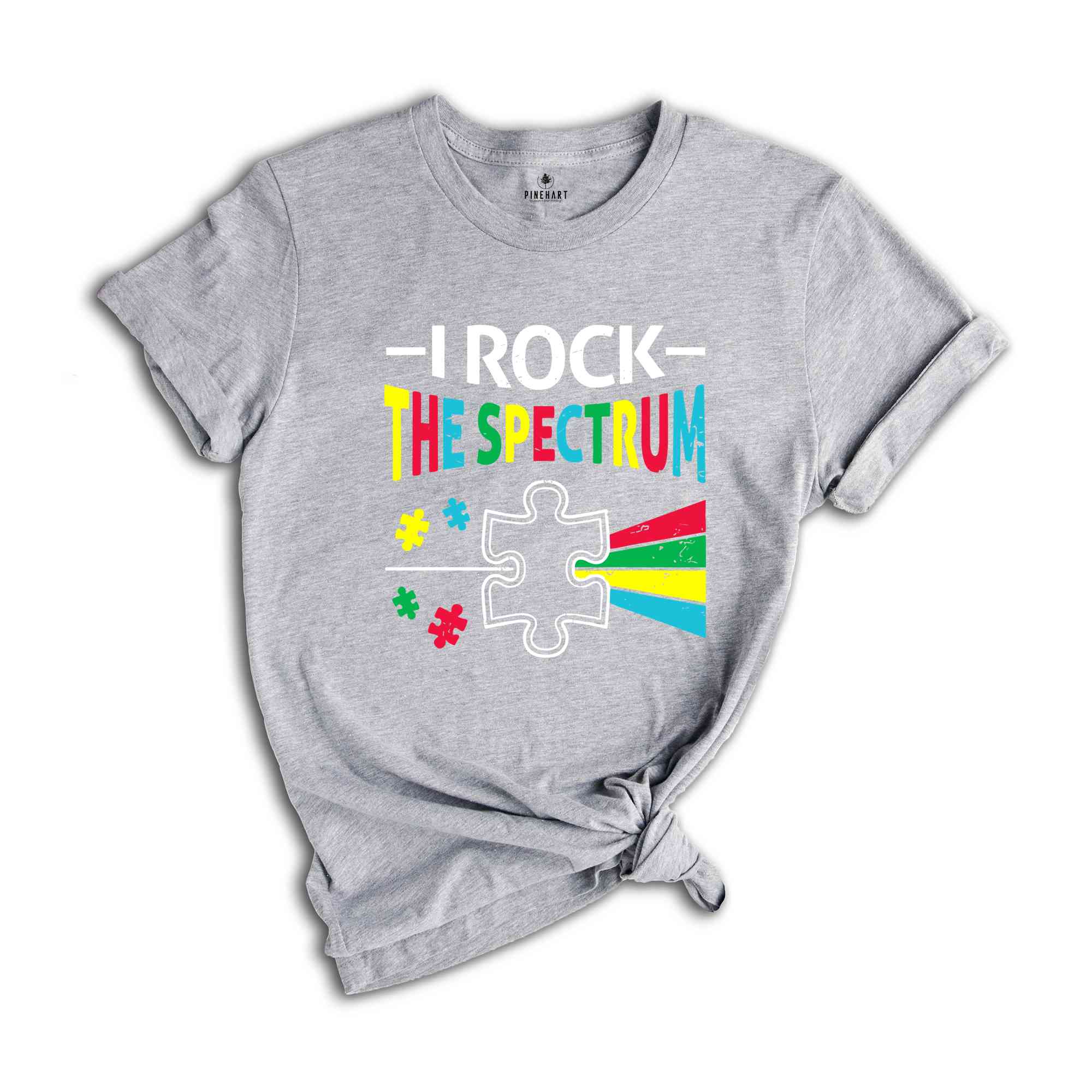 I Rock The Spectrum Shirt, Special Education Shirt, Autism Awareness Shirt, Autism Support Shirt, Autism Tee, Gift For Autism