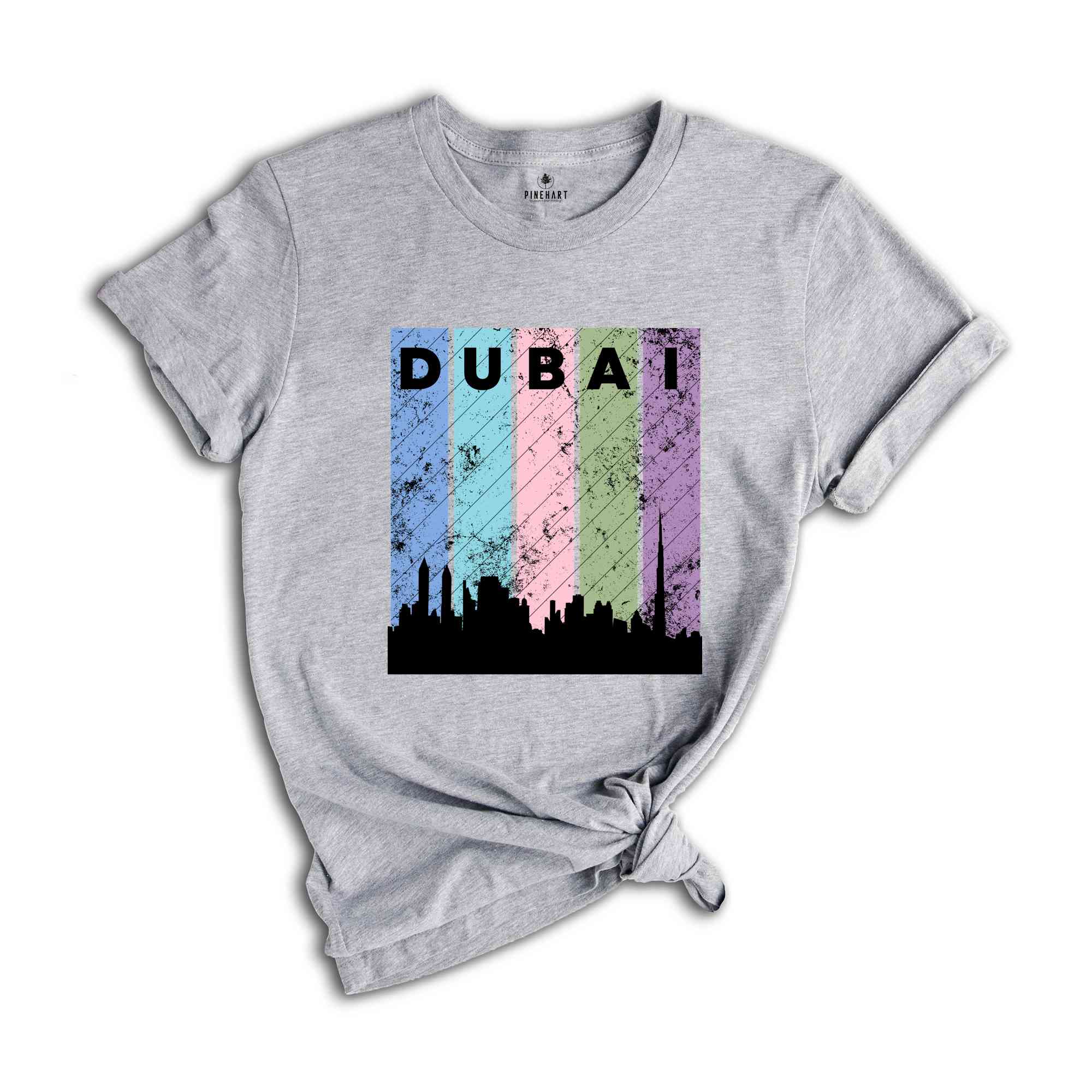 Dubai T-Shirt, Dubai Travel Shirt, Gift for Dubai Lover, Dubai Vacation Shirt, Group Matching T-shirt