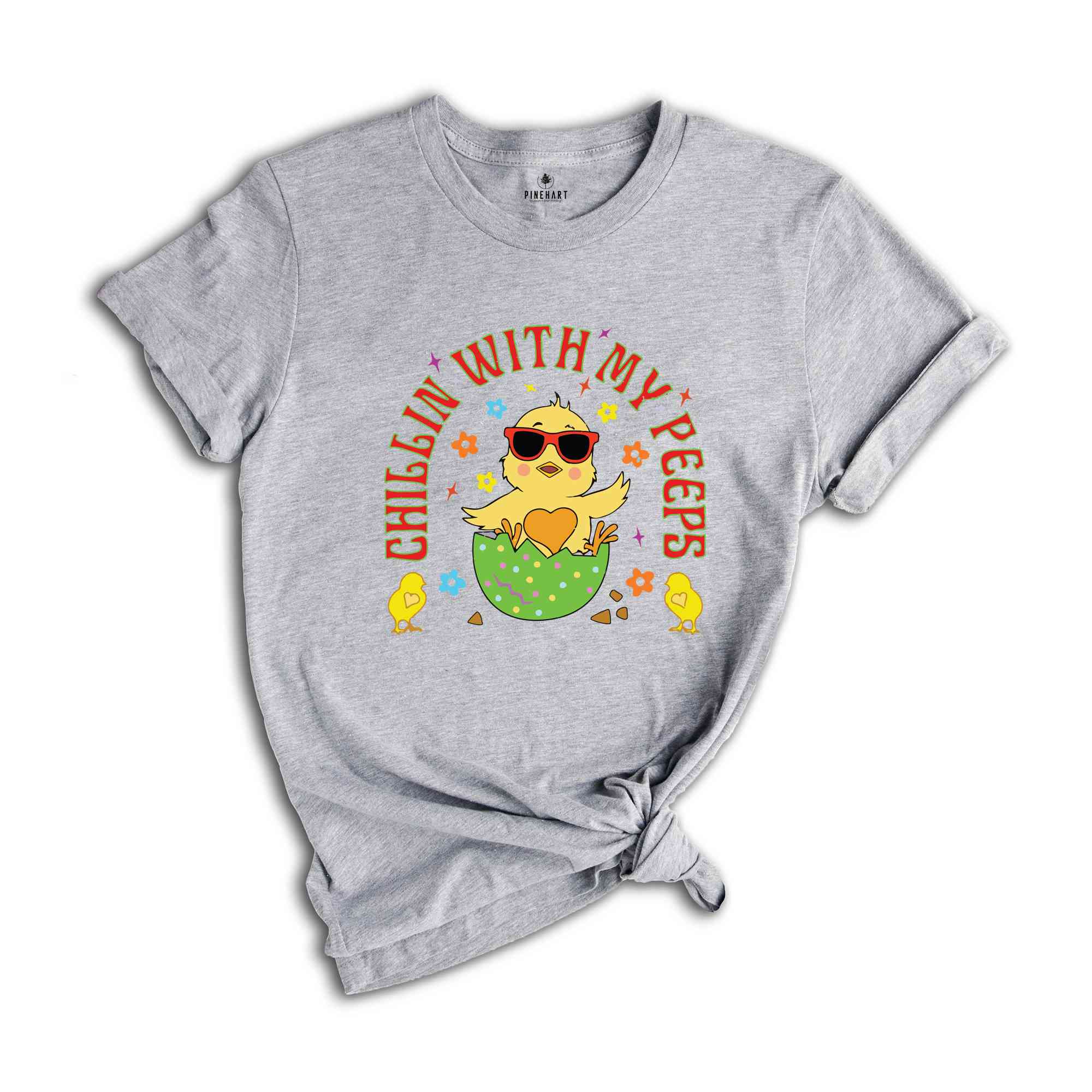 Chillin With My Peeps Shirt, Funny Easter Shirt, Cool Chick Shirt, Cool Easter Shirts, Easter Day Shirt, Easter Shirt