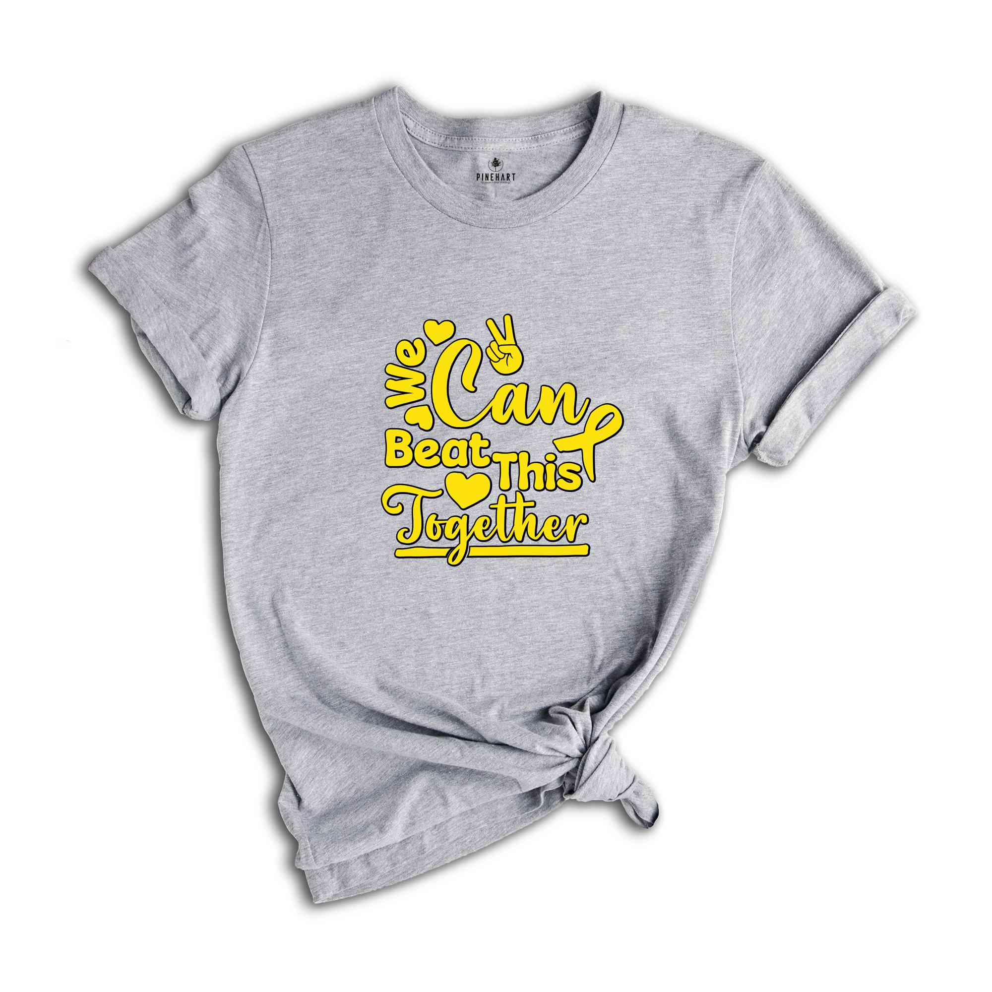 We Can Beat This Together Shirt, Childhood Cancer Awareness Shirt, Cancer Fighter shirt, Childhood Cancer Support Tee.