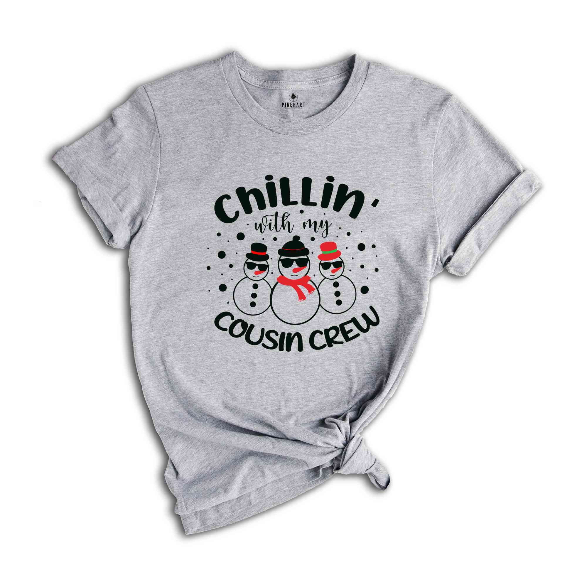 Chillin With My Cousin Crew, Cousin Crew Tee, Cousin Matching Shirt, Christmas Gift, Holiday Shirt, 2021 Christmas