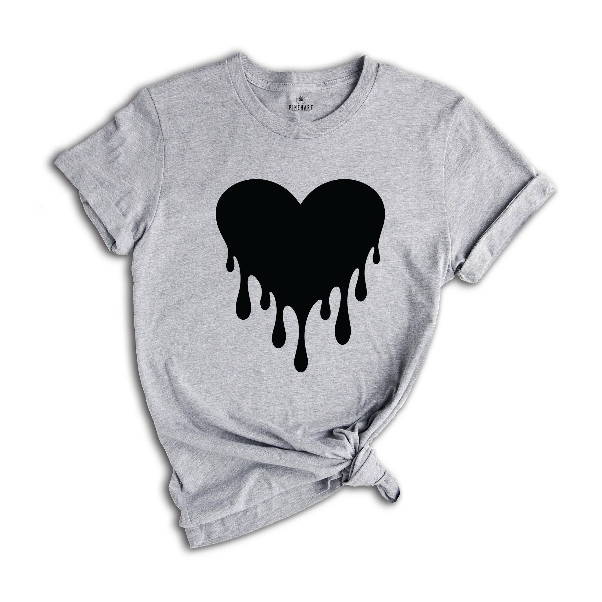 Melting Heart Shirt, Valentine's Day Shirt, Summer Valentine's Day Shirt, Heart Shirt, Love Shirt, Couple Shirt, Valentine Shirt, Love Gift