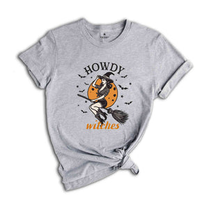 Howdy Witches Shirt, Retro Halloween Shirt, Halloween Shirts, Spooky Shirt, Spooky Season Shirt, Witch Shirt