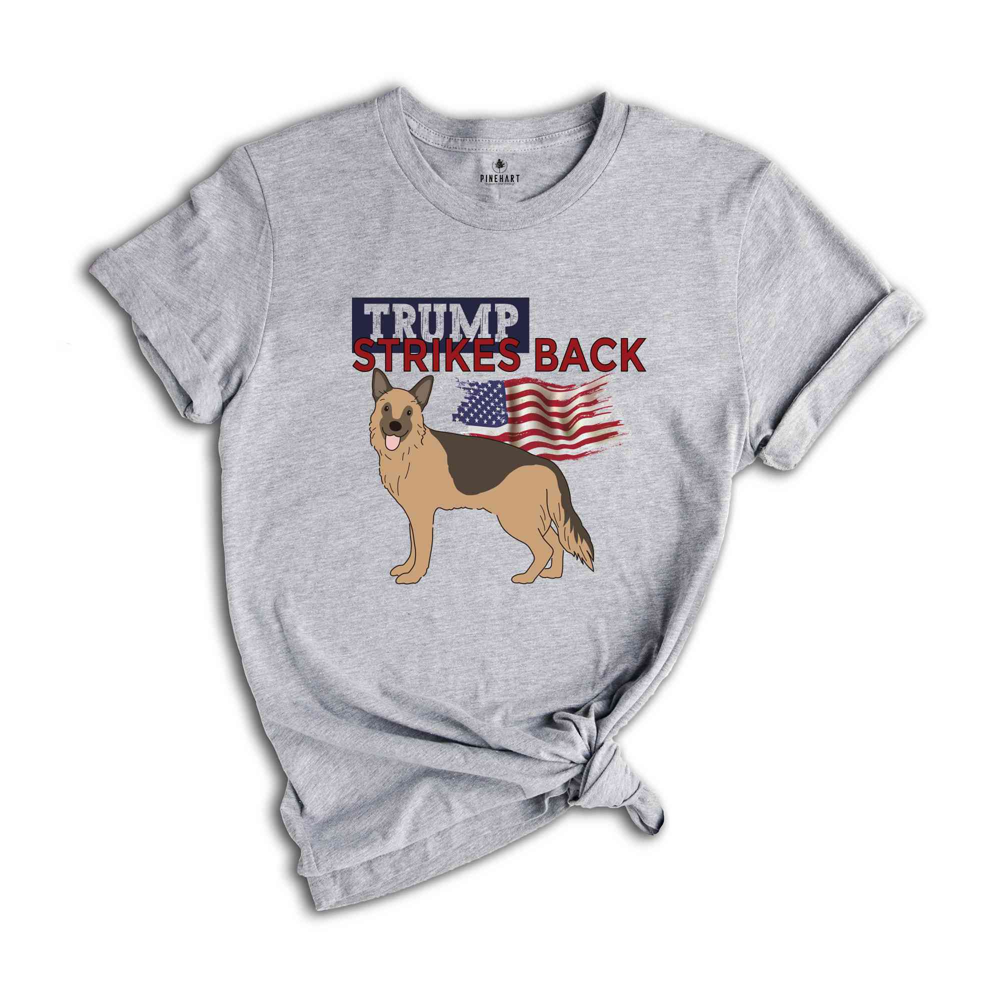 Trump Strikes Back Funny Political Shirt, Funny Political Hilarious Shirt, Trump 2024 Shirt, Funny Biden Shirt, Political Meme Shirt