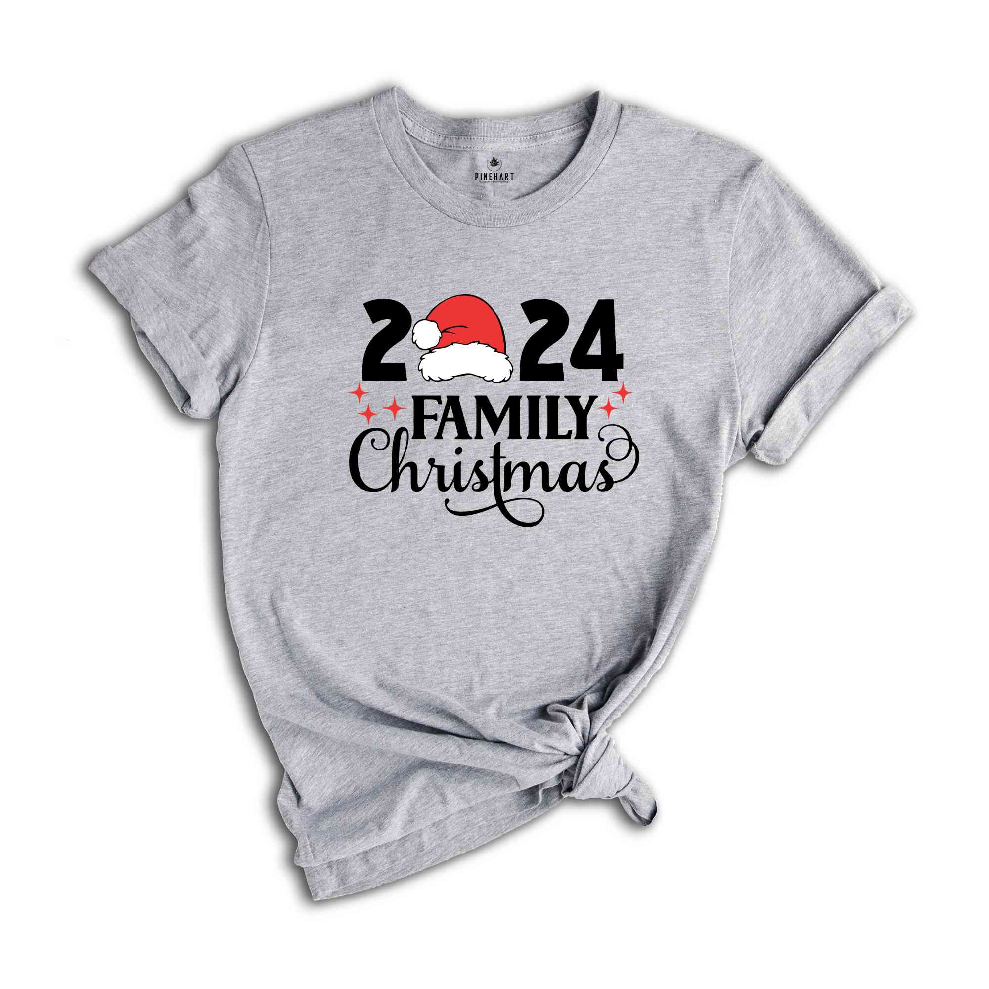 Family Christmas 2024 Shirt, Christmas T-Shirt, Matching Christmas Tee, Christmas Santa Gift, Christmas Party Shirt