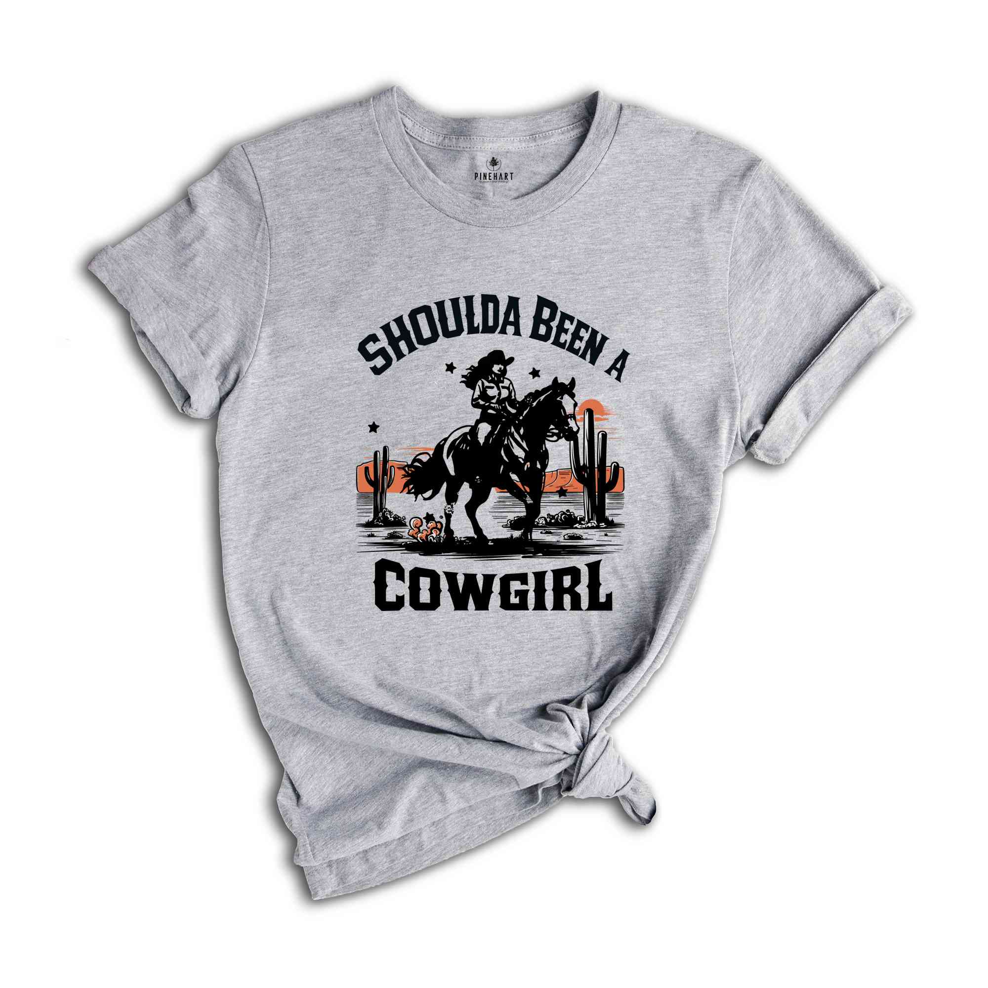 Shoulda Been A Cowgirl Shirt, Western Cowgirl Shirt, Retro Cowgirl Shirt,Western Graphic Tee,Western Shirt,Cowgirl Tshirt,Rodeo Shirts