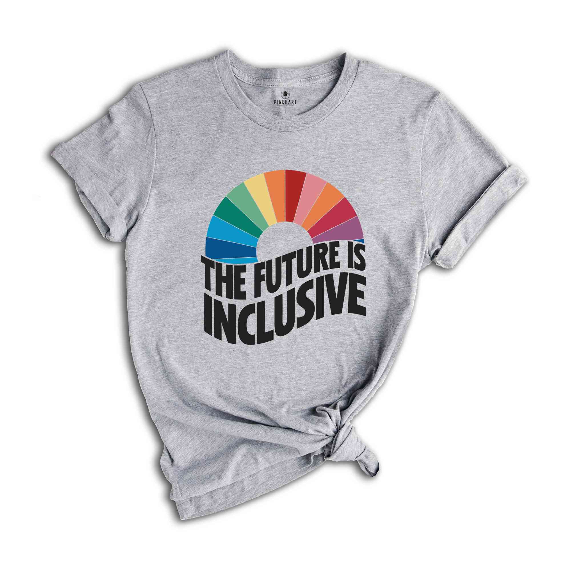 The Future Is Inclusive Shirt, Rainbow Pride Shirt, Trans Rights Shirt, LGBTQ Gift Shirt, Gay Pride Shirt, The Future Is Queer Shirt