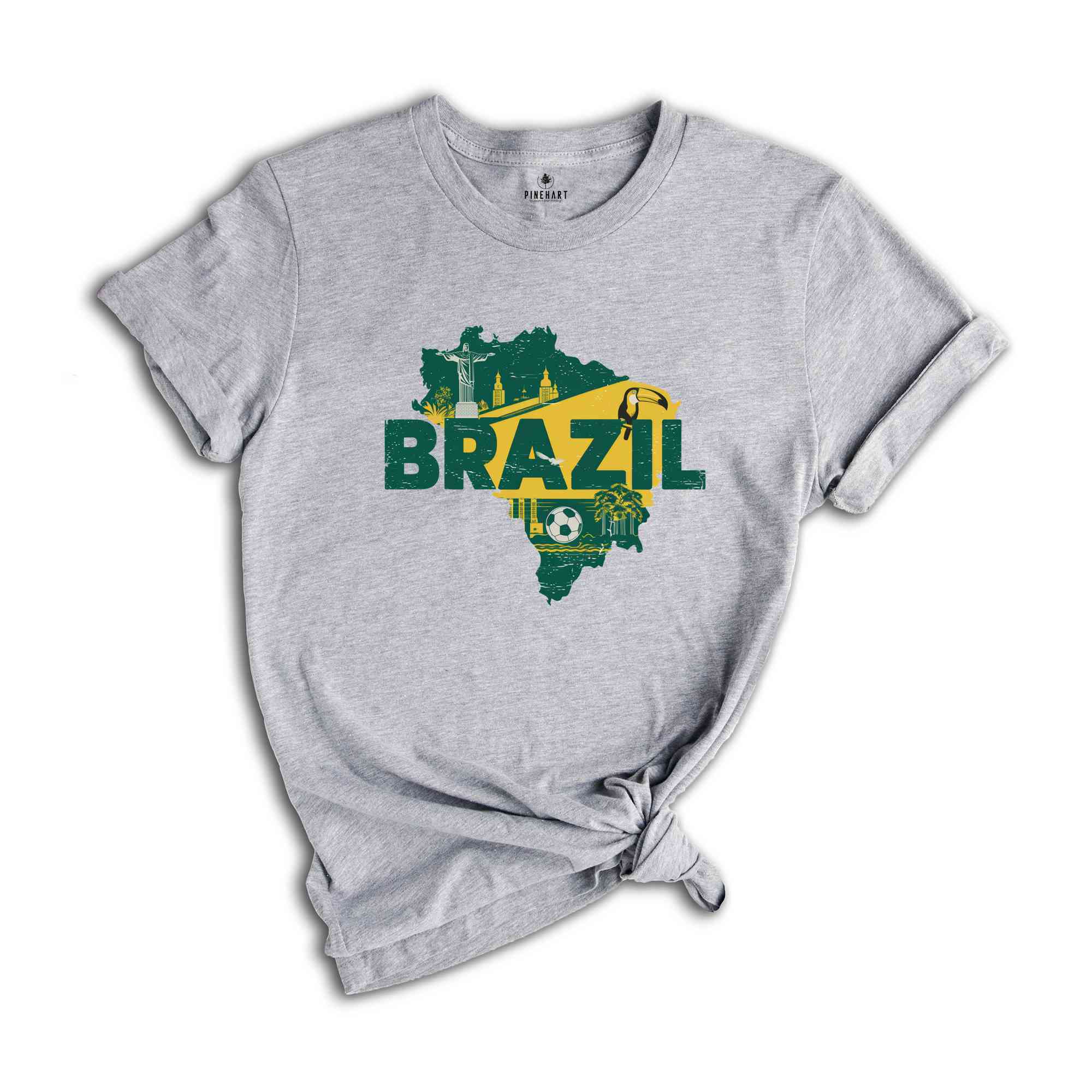 Retro Brazil Shirt, Brazil Travel Shirt, Country Travel Shirt, Shirt For Traveler, Travel Lover Gift, Travel Tee, Trip Shirt