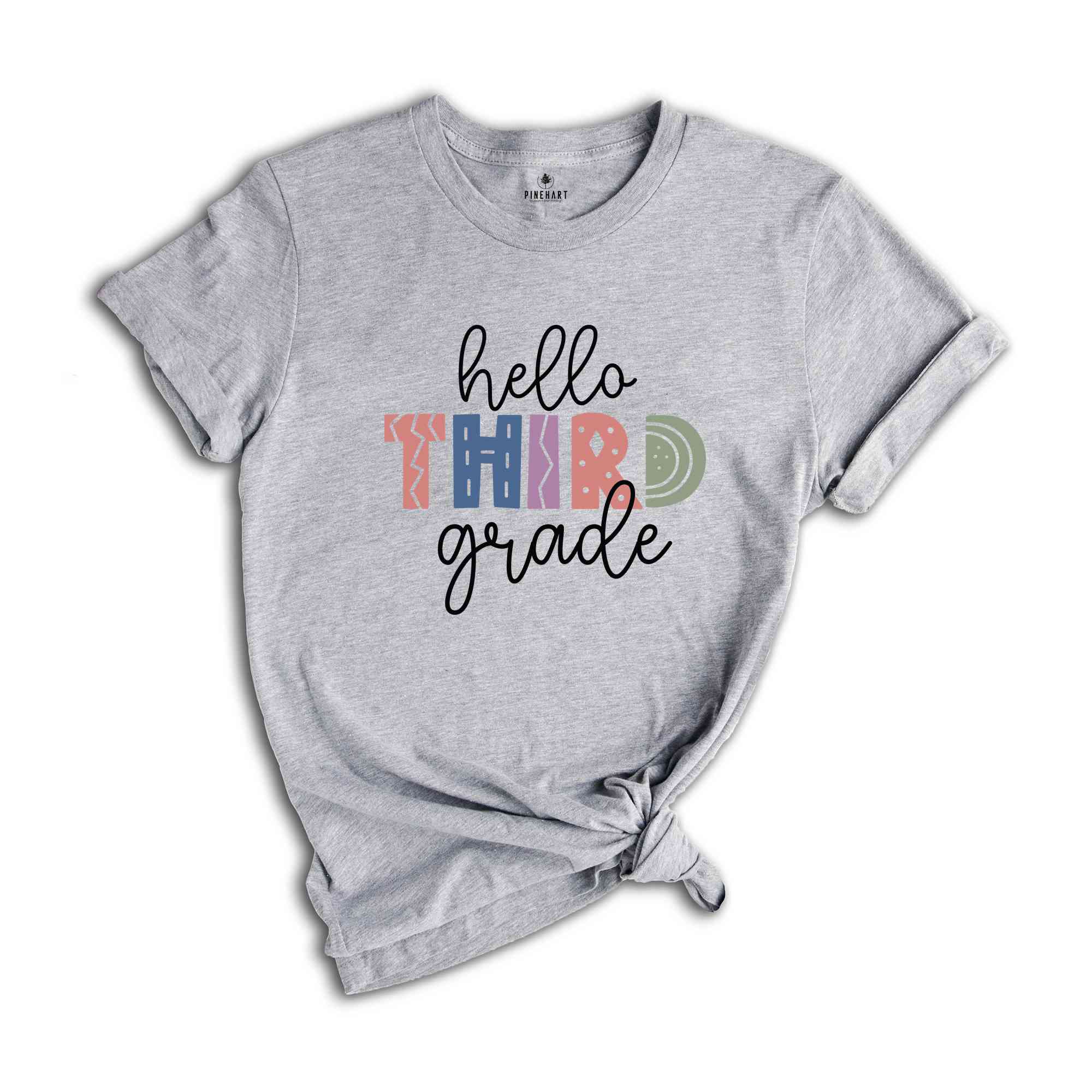 Hello Third Grade Shirt, Back To School Shirt, First Day Of School Shirt, Hello School Shirt, Grade Shirt, Teacher Shirt, School Shirt