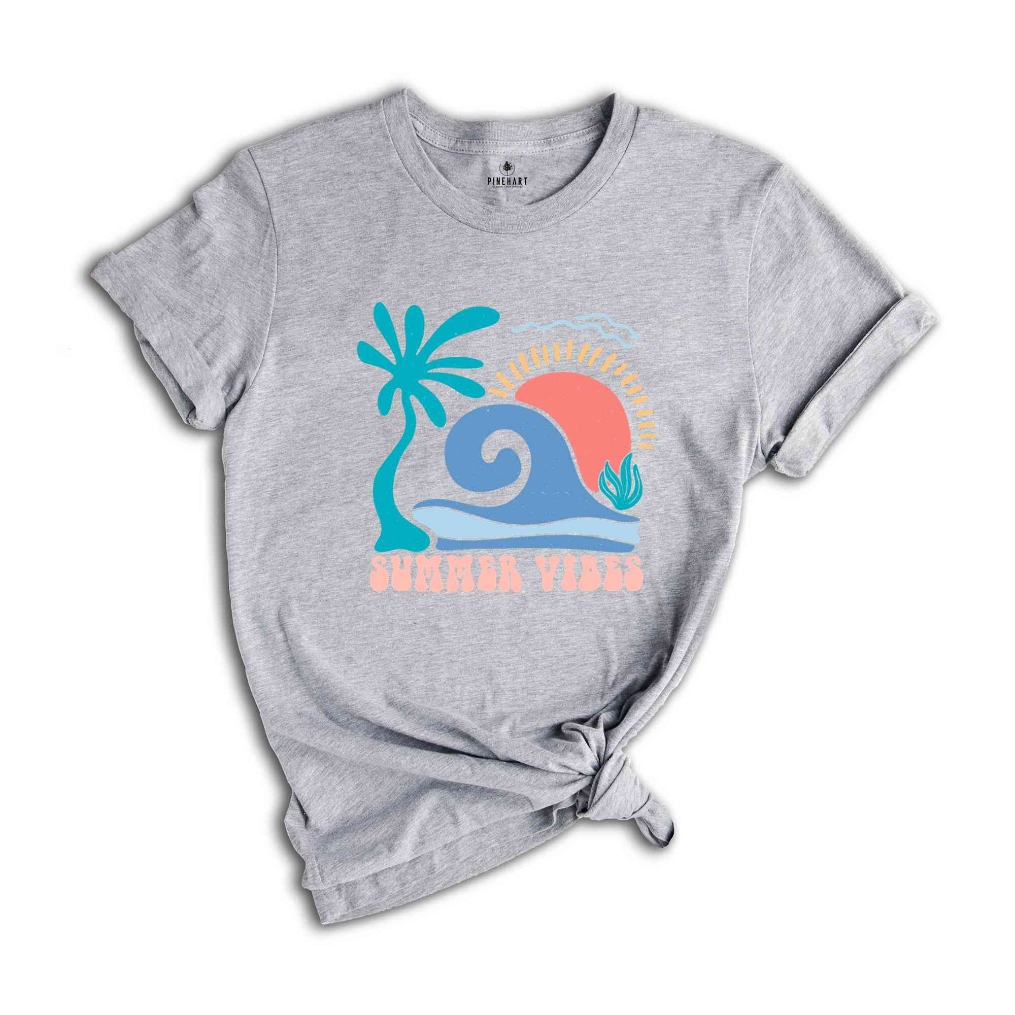 Boho Summer Vibes Shirt, Summer Vibes Shirt, Summer Shirt, Beach Shirt, Cute Summer Shirt, Sunshine Shirt, Vacation Shirt, Palm Shirt