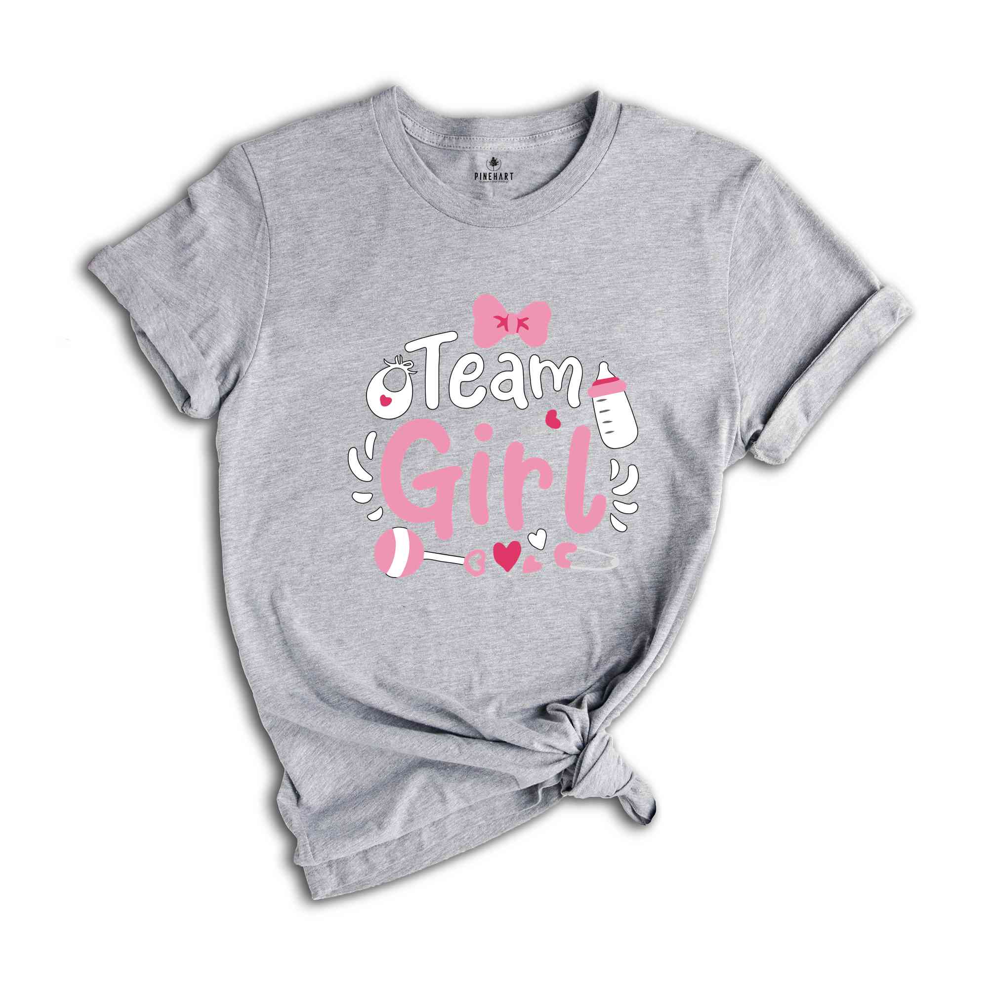 Team Girl Shirt, Team Boy Shirt, Gender Reveal Shirt, Pregnancy Announcement Shirt, Baby Shower Tshirt, Team Girl And Boy Tees