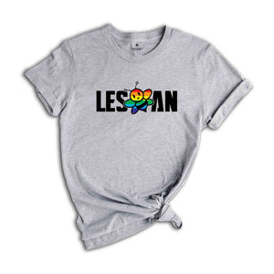 Lesbeean Shirt, Lesbian Shirt, Gift For Lesbian, Lgbt Couple Shirt, Bee Lover Shirt, Bee Kind, Love Is Love, Pride Month Shirt, Pride Gift