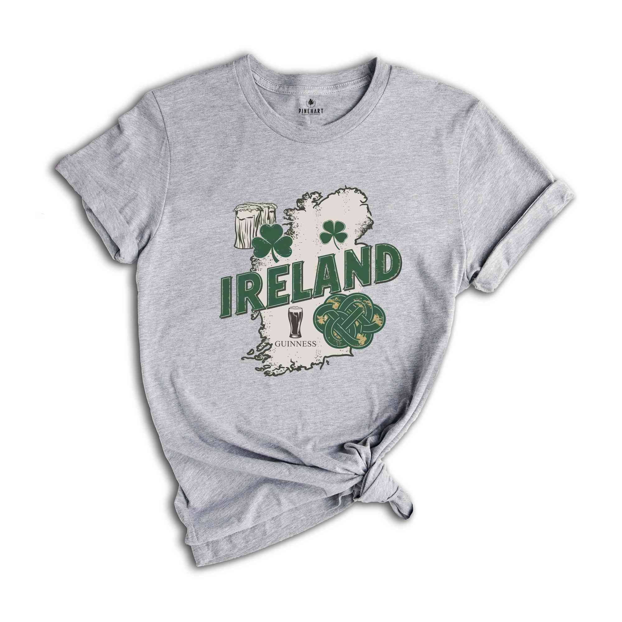 Retro Ireland Shirt, Ireland Travel Shirt, Country Travel Shirt, Shirt For Traveler, Travel Lover Gift, Travel Tee, Trip Shirt