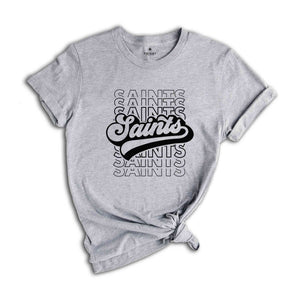 Team Mascot Shirt, Saints Team Shirt, Saints Football Shirt, Saints Fan Shirt, Saints School Shirt, Saints School Spirit