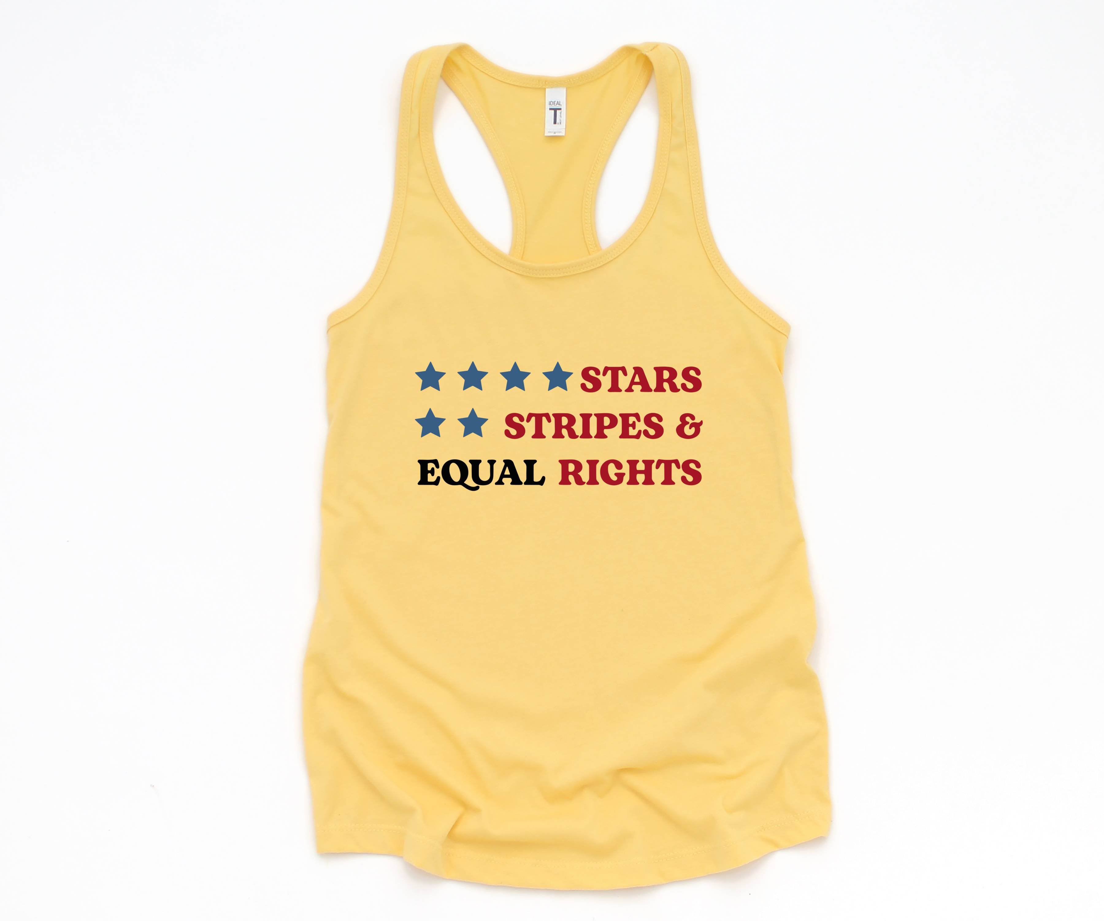 Stars And Strips Equal Rights Tank Top, Reproductive Tank Top, American Tank Top, Stars And Strips Shirt