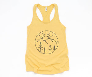 Adventure Tank Top, Adventure Tank Top, Camping Tank Top, Mountain Shirt, Hiker Tank Top, Nature Lover Tank Top, Camping Gift Tank Top