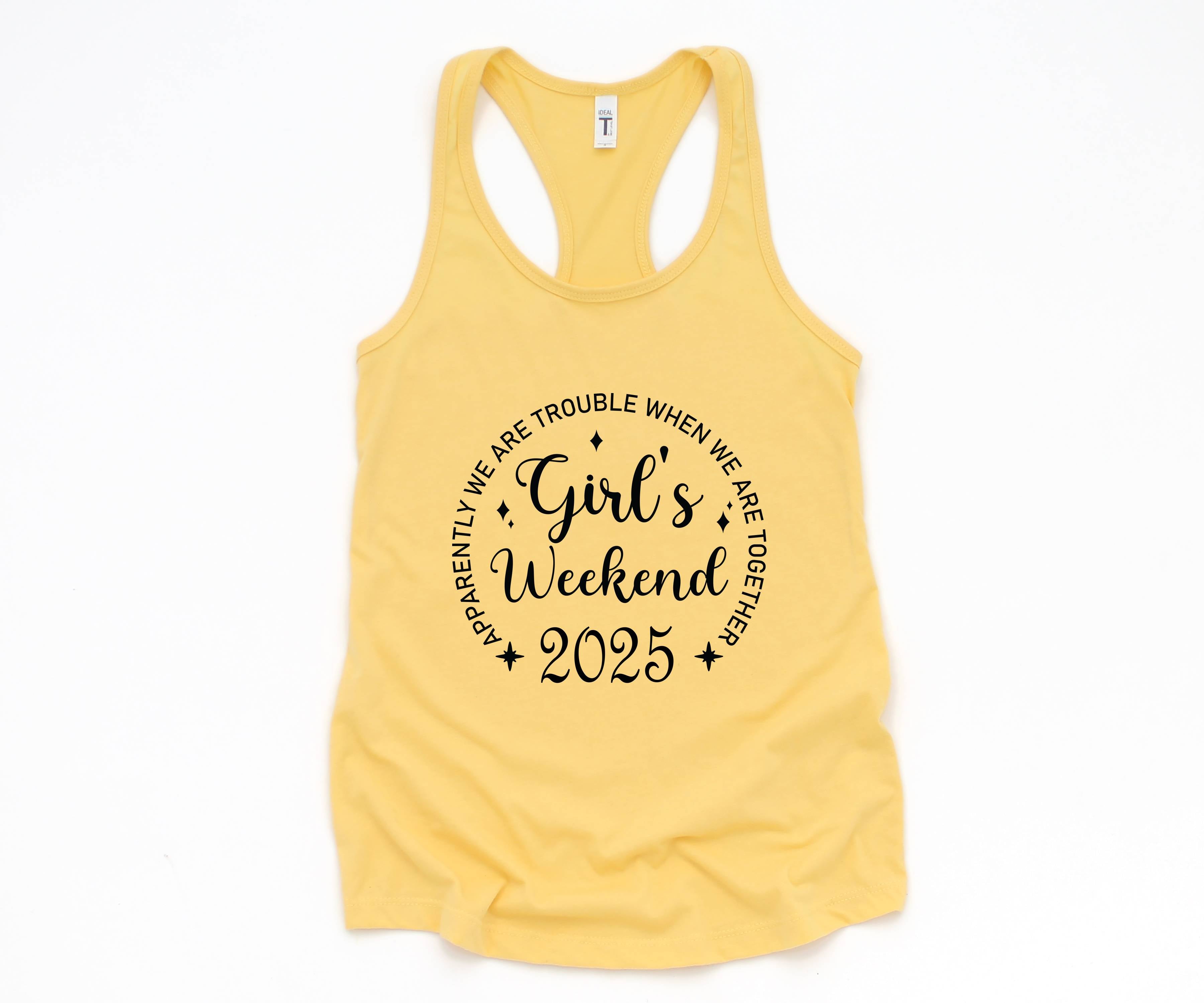 Girl's Weekend Tank Top, Girls Trip Tank Top, Girls Vacation Tank Top, Matching Girls Trip Tank Top, Funny Girls Weekend Tank, Summer Tank