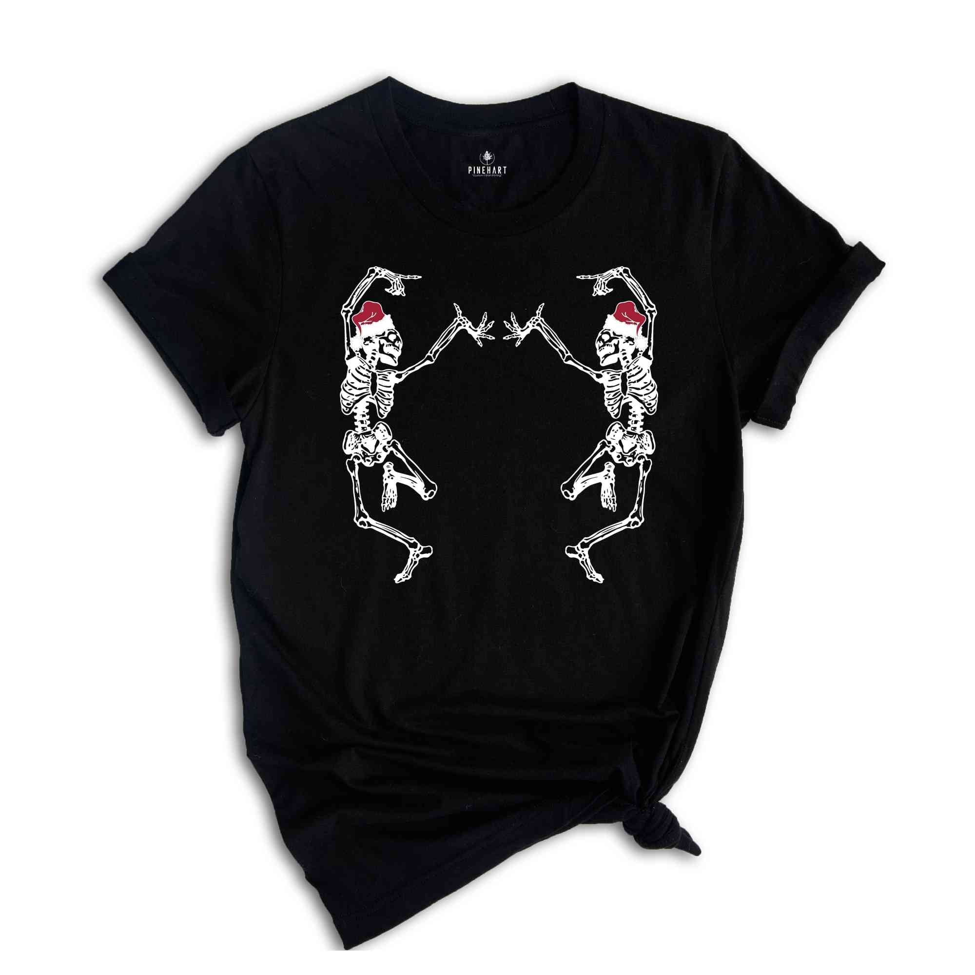 Dancing Skeleton Shirt, Christmas Skeleton Shirt, Christmas Shirt, Holiday Shirt, Dancing Skeleton, Christmas Gift