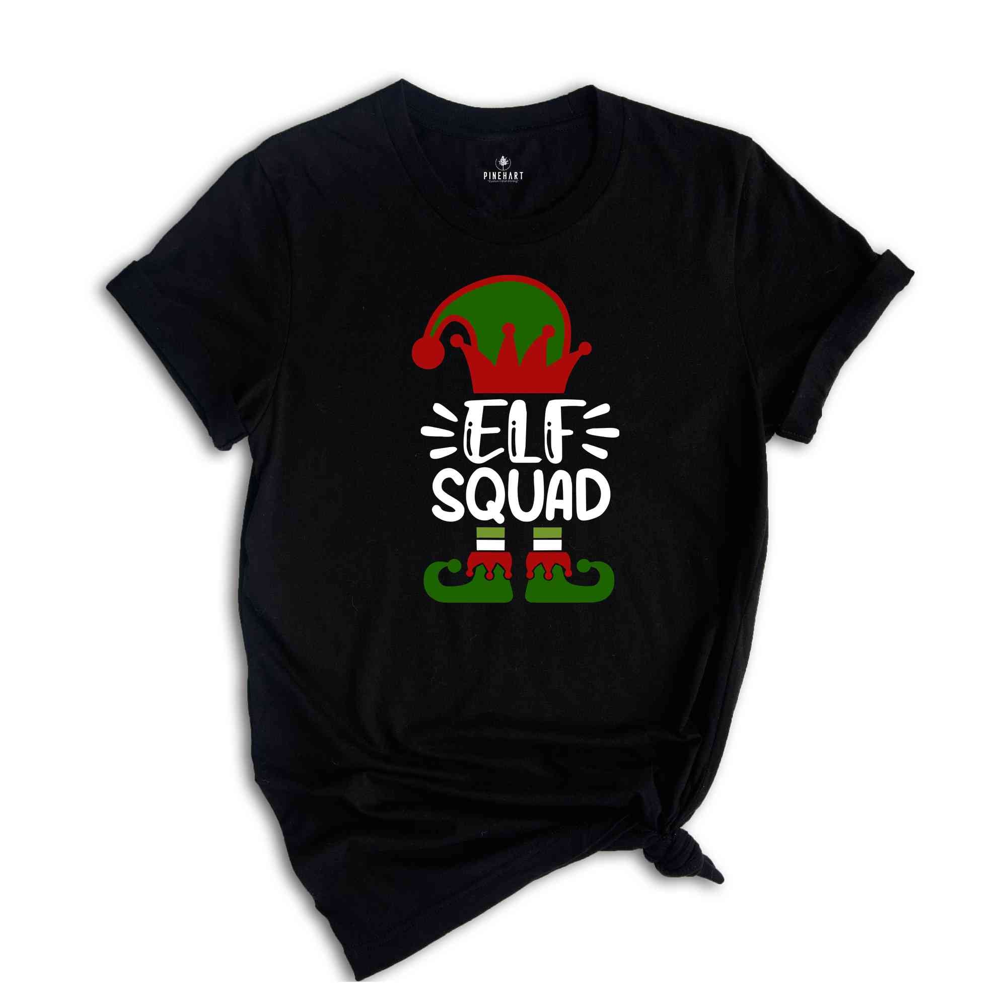 Elf Squad, Christmas Elf Shirt, Christmas Elf, Funny Christmas T-Shirt, Christmas Elf Squad Shirt