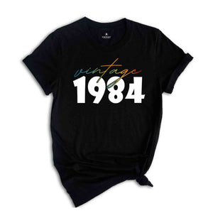 Vintage 1984 Shirt, 40th Birthday ShirtFor Women, Aesthetic Auntie Shirt, Mother's Day Shirt, Gift For Grandma